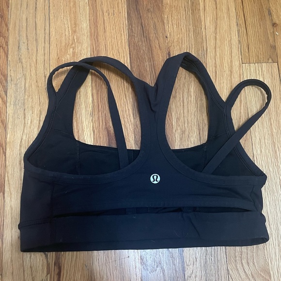 Lululemon Sports Bra - size 6 - black - Picture 2 of 3